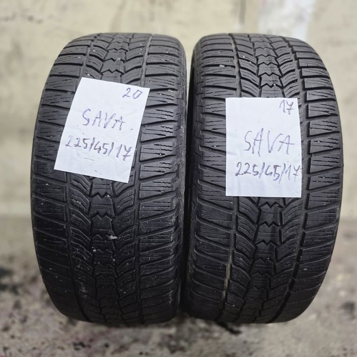 2×225/45/17 M+S.SAVA 2020.Stare excelenta.