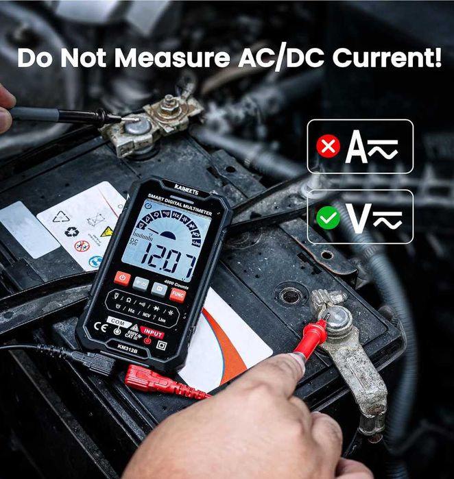 Цифровой мини-мультиметр KAIWEETS KM312B