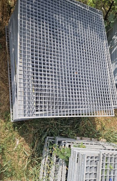 Grătare zincate galvanizate