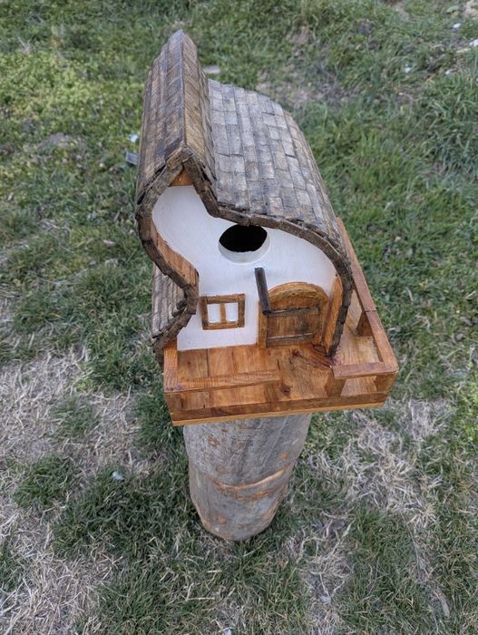 Căsuța păsărele de grădină.