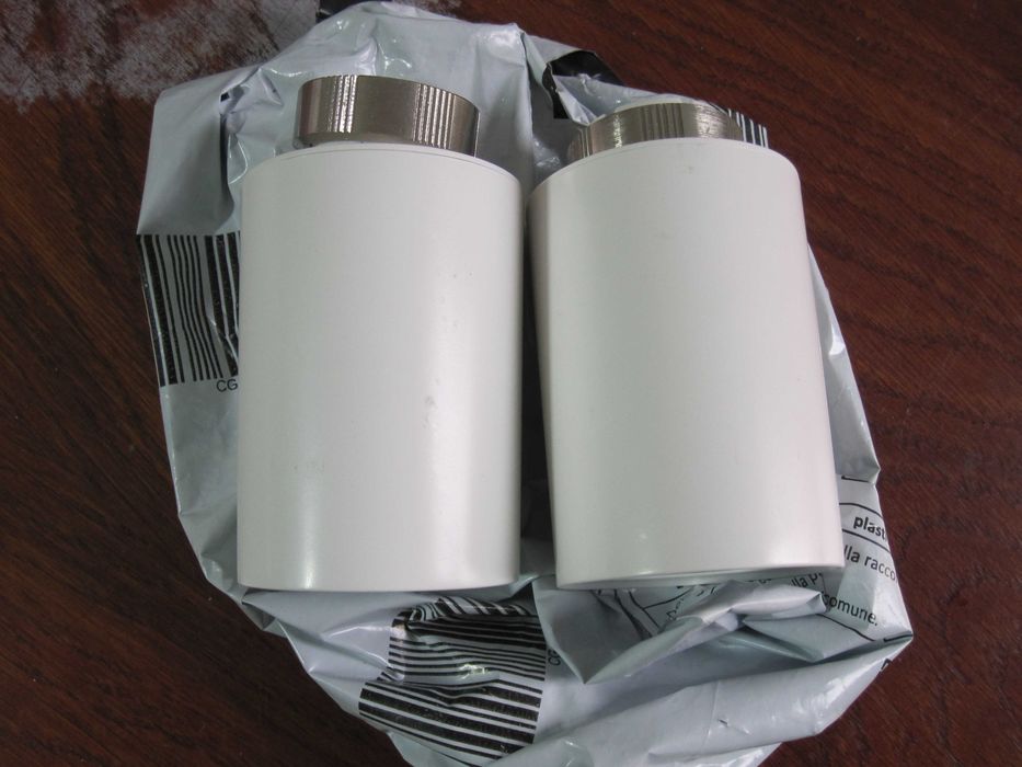 Set 2 termostat inteligent calorifer Meross, compatibil HomeKit, Alexa