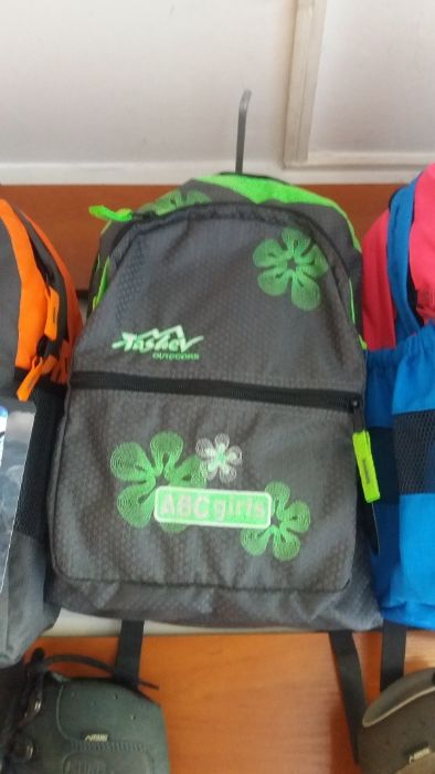 Ученически раници ТАШЕВ ABC GIRLS- Розова, зелена, синя и оранжева