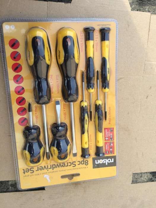 Surubelnite Anglia Rolson 8pcs screwdriver 90590
