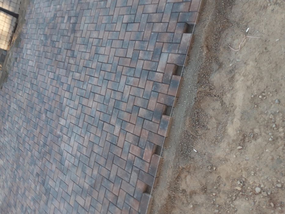 Укладка брусчатка