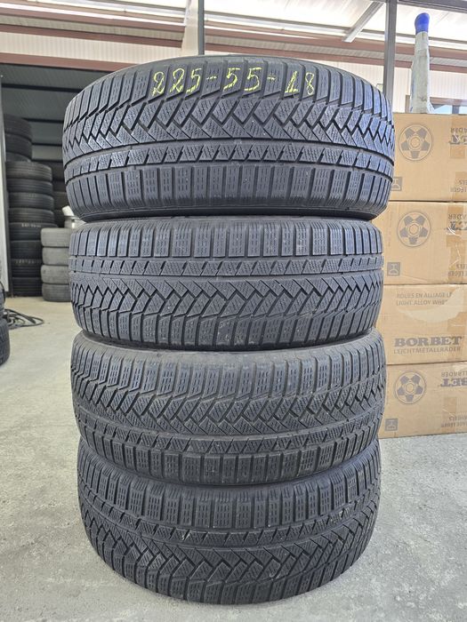 4 Броя Гуми 225/55/18 Continental 2x5,5mm 2x5mm