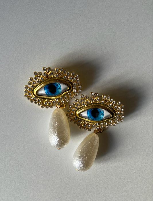 Серьги акцентные Скиапарелли