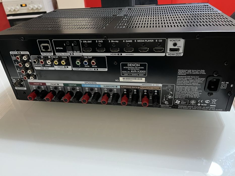 Denon AVR-X2000 /Yamaha NS-C55