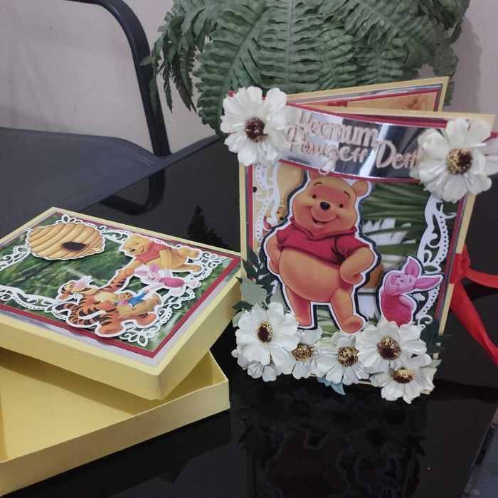 Картичка ръчно изработена