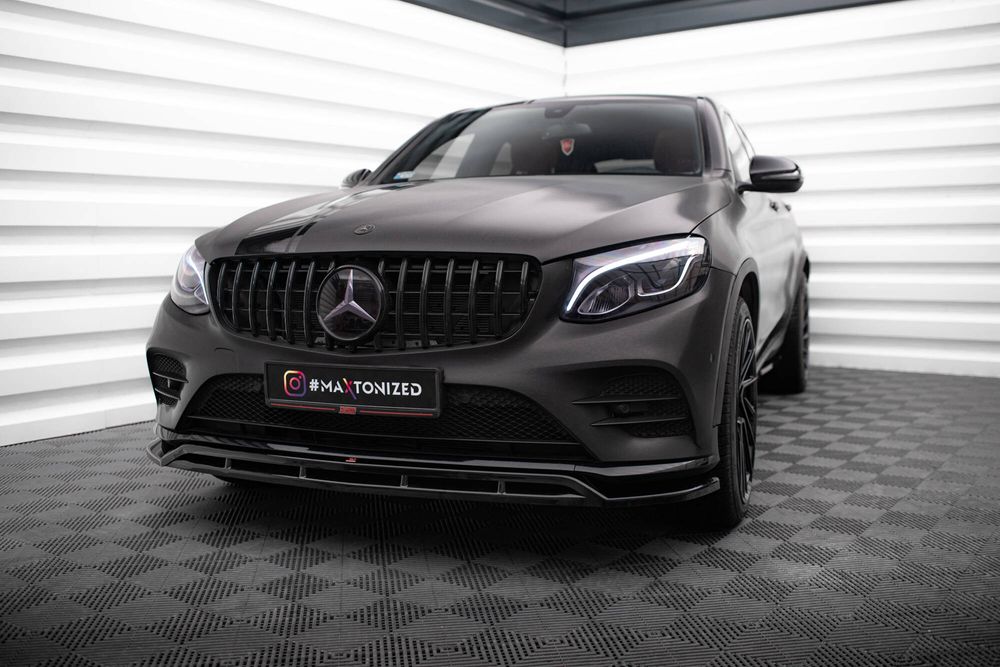 Спойлер за предна броня Maxton design за Mercedes Benz GLC C253 (2016-2019)