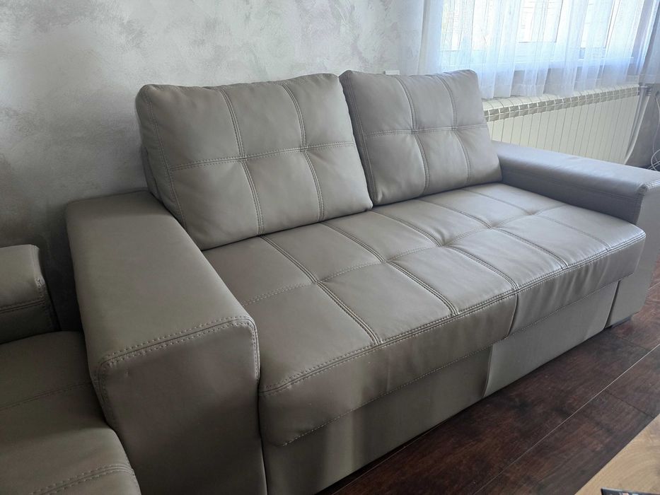 Холна гарнитура от еко кожа