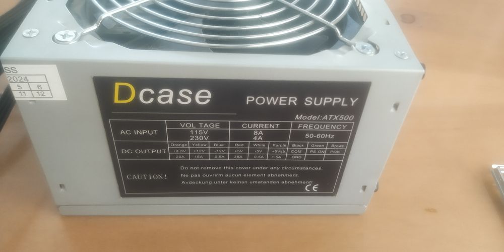 Отдам даром блок питания 500w