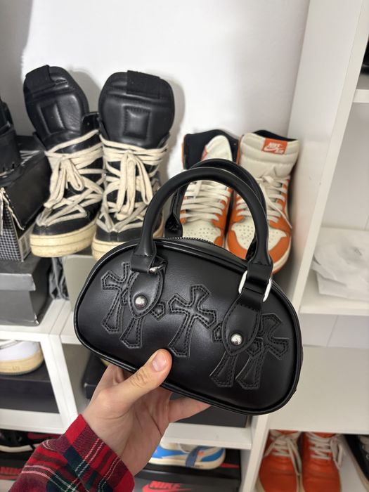Geanta Chrome Hearts Negru