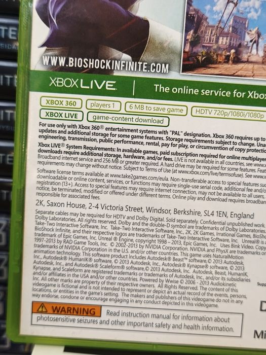 Joc/jocuri  Bioshock Infinite Xbox360/Xbox One