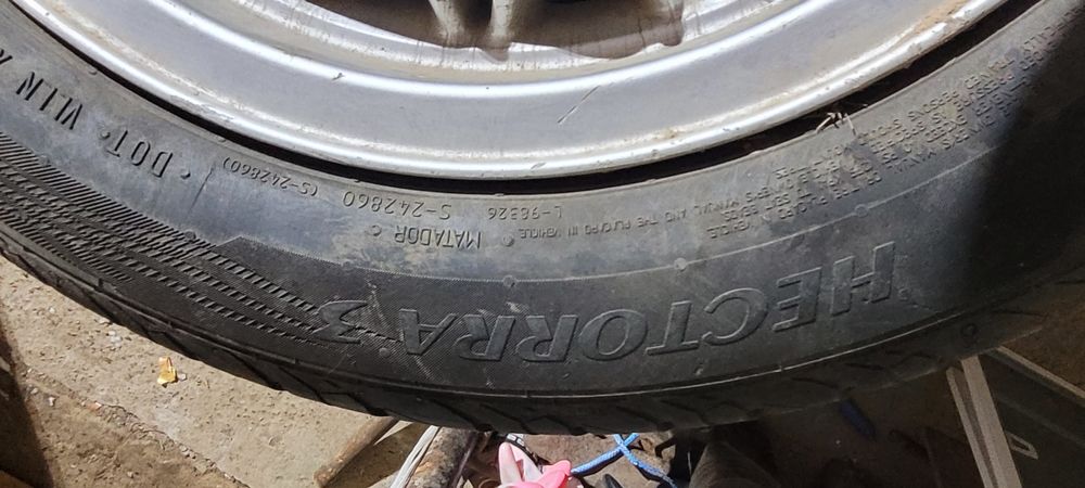 Комплект колёс с титановыми дисками