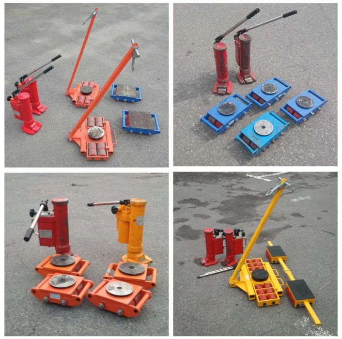 Такелажные ролики тележки