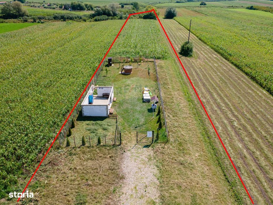 Teren intravilan cu proiect și construcție începută COMISION 0%