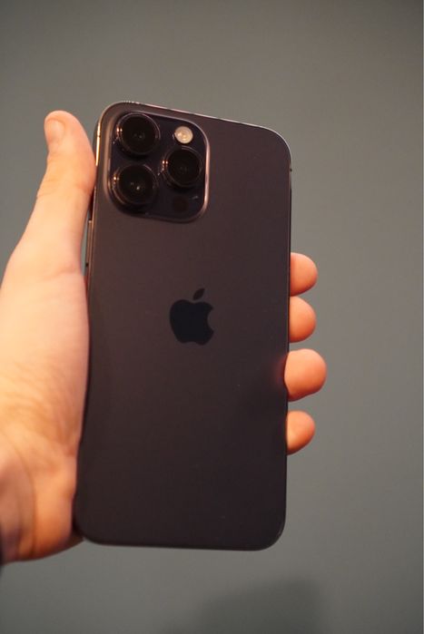 Лилав iPhone 14 Pro Max 128GB отличен с 85% батерия