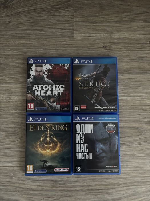 Продам или обменяю игры на пс4 в идеальном состоянии