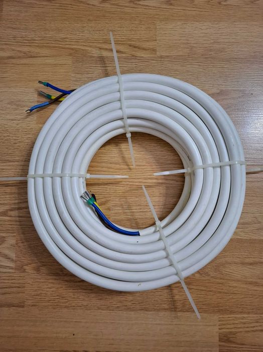Cablu electric MYYM / HO5VV-F 3 x 6 mmp 23 metrii, VML, cupru
