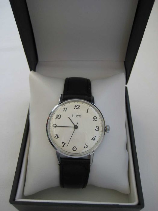 Ceas barbatesc extraplat, LUCH (POLJOT) 23 rubine,Made in USSR.