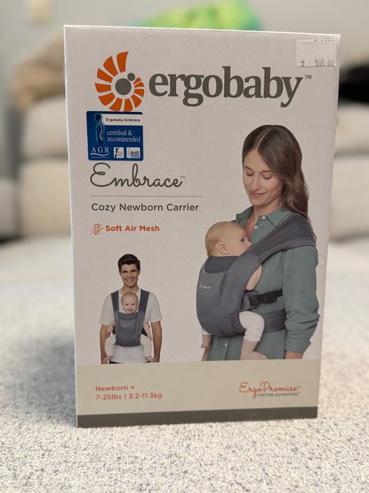 Ергономична раница за бебе Ergobaby Embrace