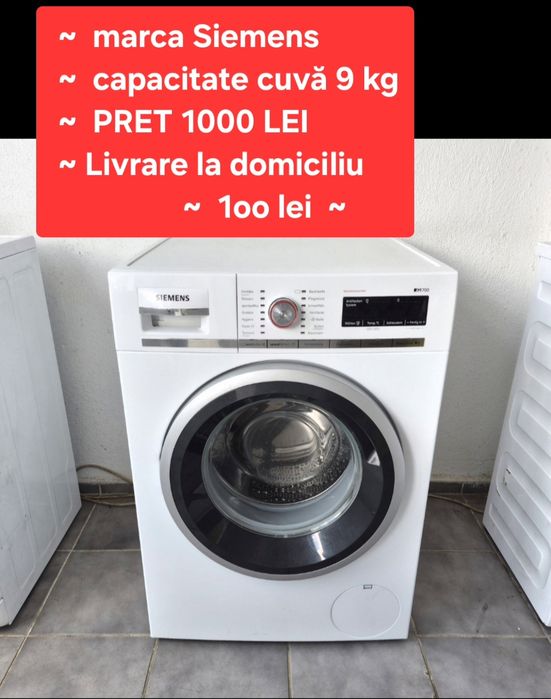 Masini de spalat rufe automate import Germania.  Wa 60665 A++ / A+++