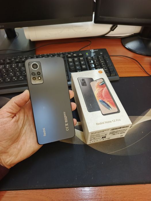 Redmi note 12pro 12/256gb(2024)ideal ochilmagan usta kurmagan