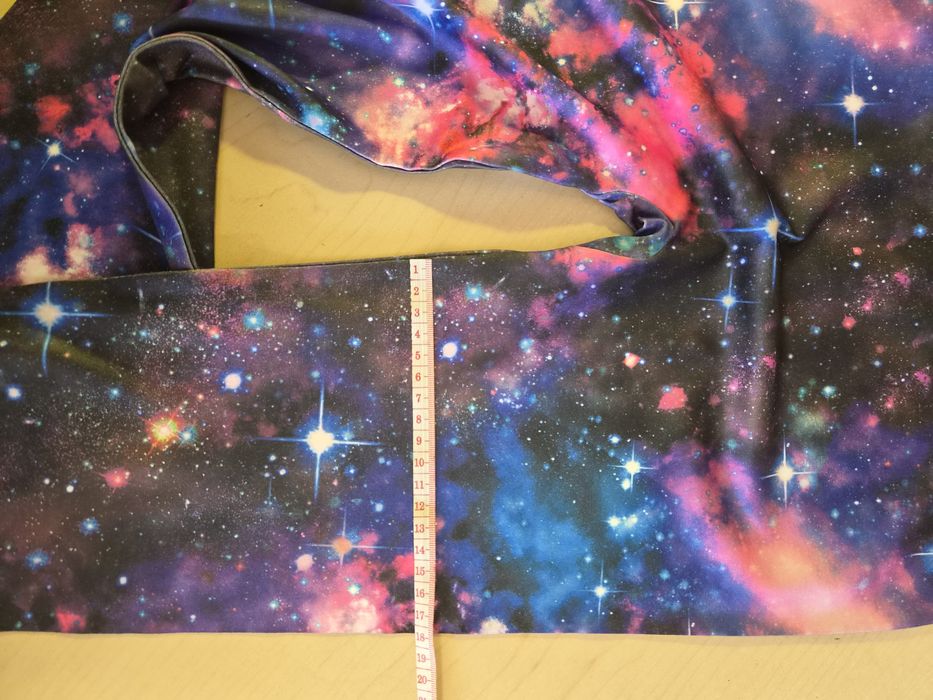 Еластичен клин с космически десен / Галактика (Galaxy print)