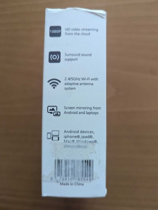 Google Chromecast устройство