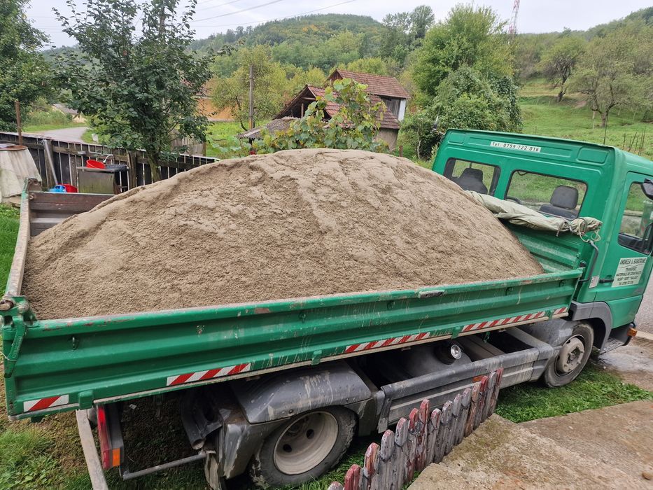 Aduc la comanda nisip sort balast etc