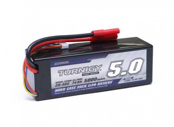Нови батерии Turnigy за 1:8 бъги и тръги 5000mAh 4S1P 14.8V 20C-40C