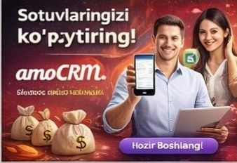 amoCRM sozlash..