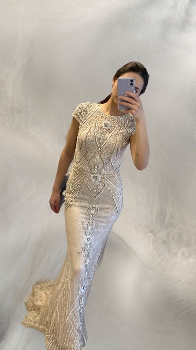 Прекрасна бална/ сватбена рокля Mori Lee New York, S размер