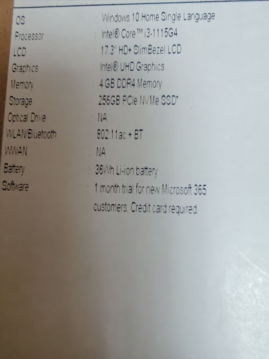 Ноутбук Acer aspire 3