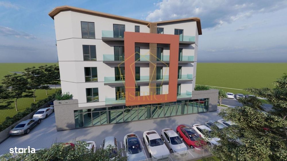 Apartament cu 2 camere și terasa de 9mp, in bloc cu lift | Giroc | COM