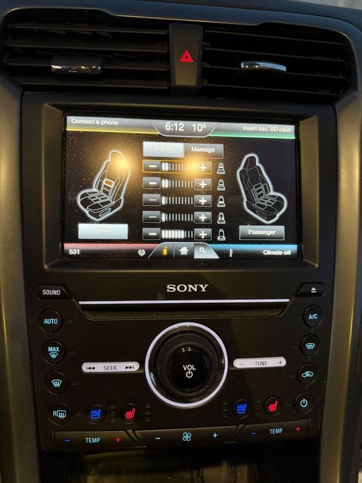 Vand interior piele cu masaj pentru ford mondeo mk5