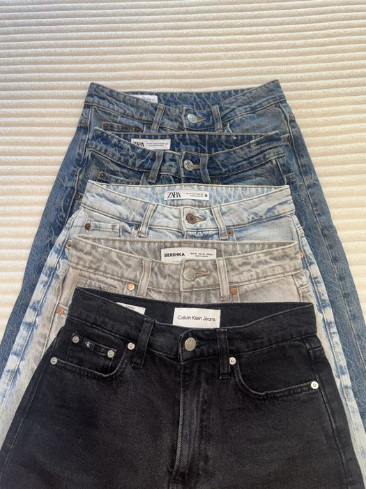 Маркови дамски дънки ZARA, Bershka и Calvin Klein – отлични!