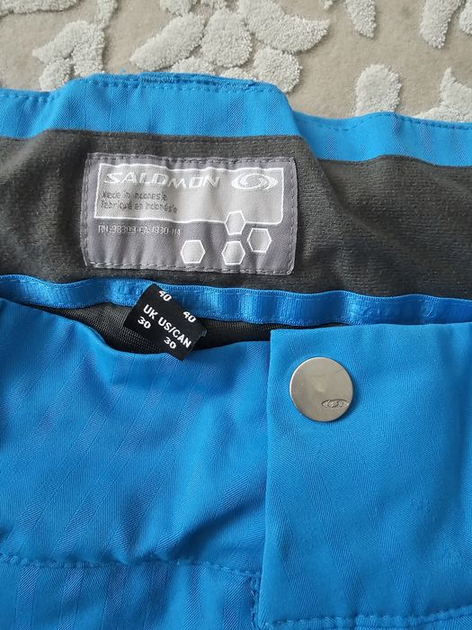 Pantaloni ski SALOMON (M barbat) 20k snowboard iarna zapada salopeta