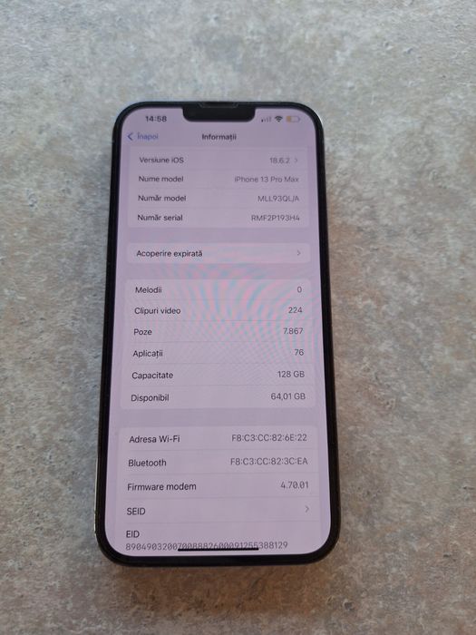 Iphone 13 Pro Max 128 g