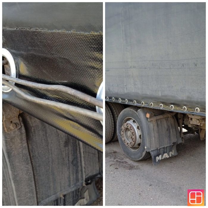 Ремонт тента любой сложности.