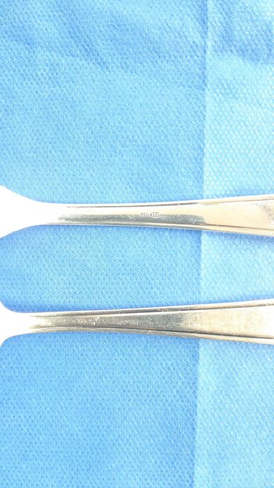 2 x Seturi tacamuri, alpaca, baroc, marcate, 1960-65