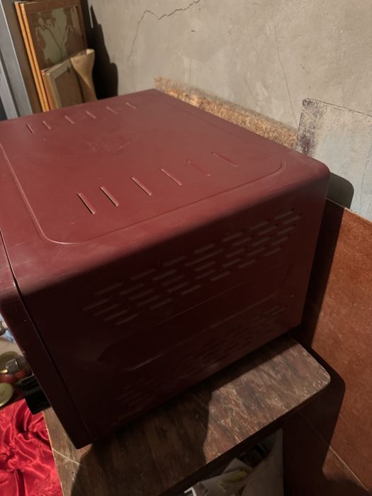 Настольная элетропечь , Akel бордовая