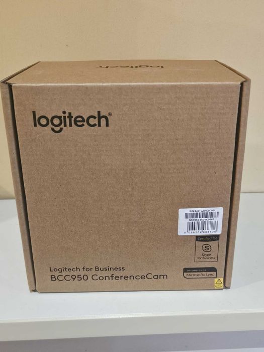 Camera videoconferinta Logitech BCC950,FullHD 1080p Telecomanda OBS Jasmin Videochat Nou!