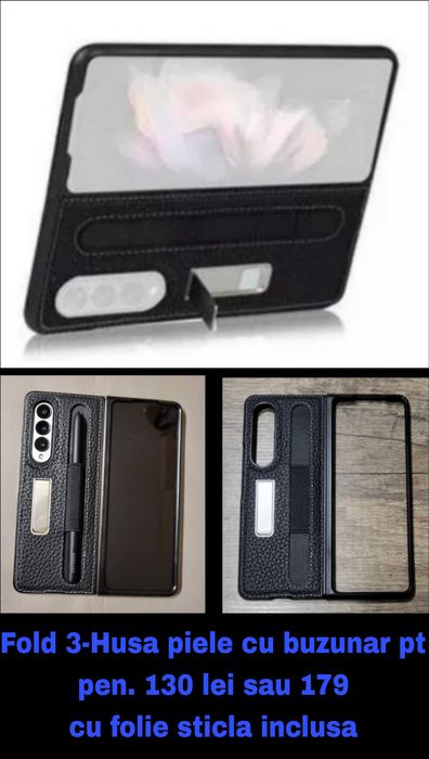 Husa Z FOLD 3 (cu pen pocket)