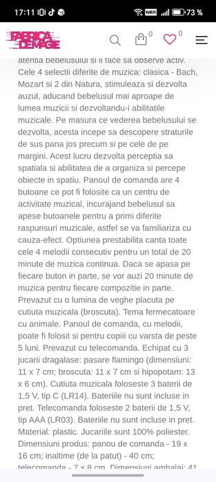 Carusel muzical st ft bună