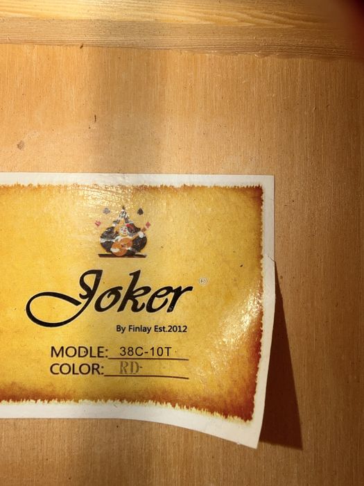 Гитара джокер, 38 размер