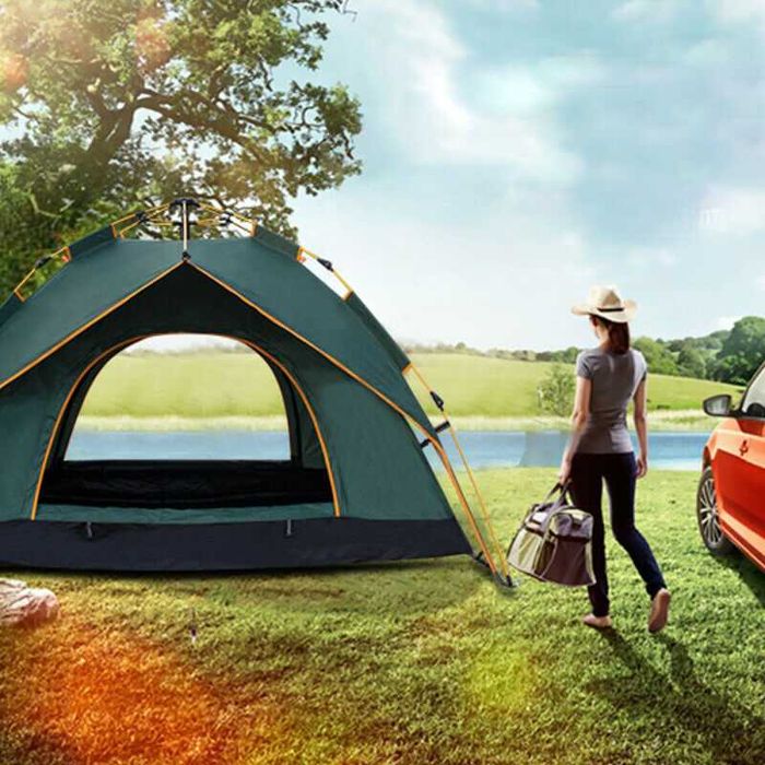 Автоматична палатка до 4 човека.