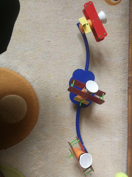 Полилей и нощна лампа със самолетчета. LED