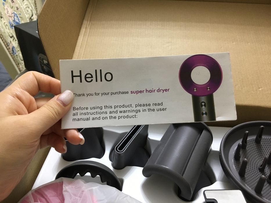 Dyson,2yil garyantiyasi bor,Dubayski filtrli matoviy lyuks kachestvada