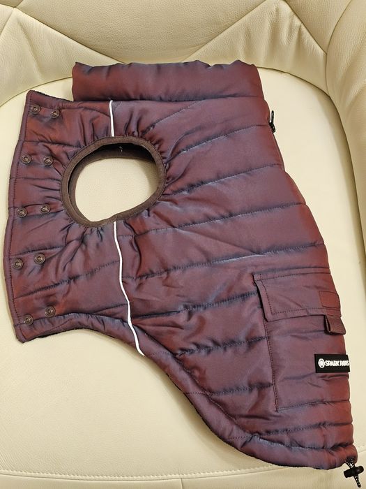 Jachetă vestă iarnă WarmShield impermeabilă -Cosmic  pt caini  XL NOUĂ